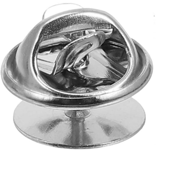 160pcs silvery Metal Butterfly Clutch Clips Tie Tacks Brooch Pin Badge Back Replacements for Jewelry Making Accessories