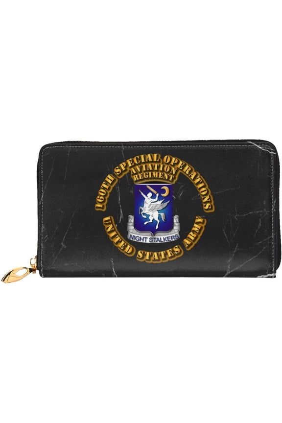 160th Special Operations Aviation Regiment Wallet Card Bag Leather Wallet