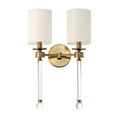 thumbnail image 1 of 16108WTCLHR Maxim Lighting Lucent - 2 Light Wall Sconce In Traditional Style-21 Inches Tall and 13.75 Inches Wide, 1 of 5