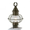 thumbnail image 1 of 1611-SI-CL-Norwell Lighting-Vidalia Onion - One Light Medium Outdoor Post Mount-Sienna Finish, 1 of 2