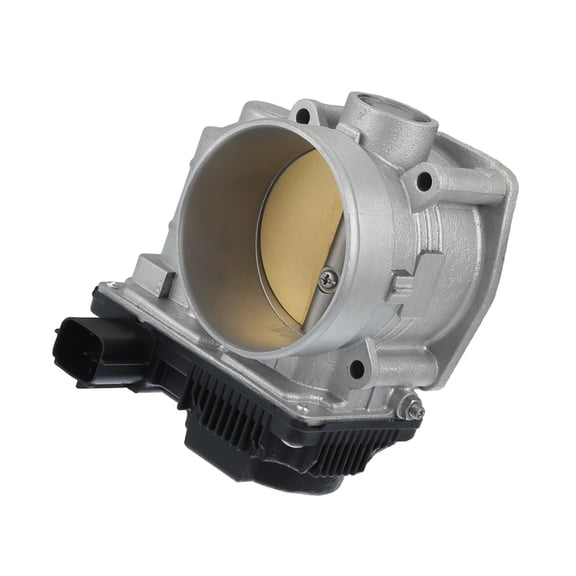 161198J103 Car Electronic Throttle Body Assembly for NISSAN Aluminum Alloy Plastic Silver Tone Black