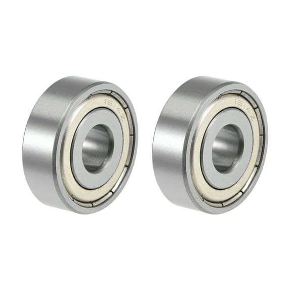 1614ZZ Deep Groove Ball Bearing, 3/8"x1-1/8"x3/8" Shielded Z2 Lever Bearings 2pcs