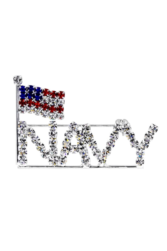 #16162 - Navy with USA Flag Pin