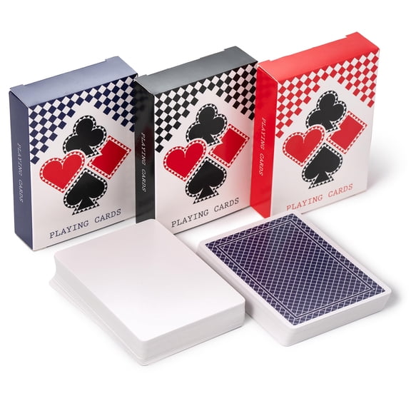 162 Blank Playing Cards, Custom Card Deck for DIY Games & Activities
