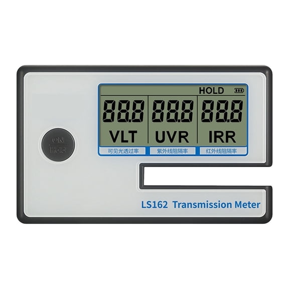 162 Window Film Transmission Meter, 162A Tint Meter For UV Infrared Blocking Rate And Visible Light Transmittance ,Automatic Calibration