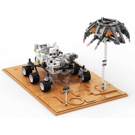 1620pcs Solar System Model Sun and Earth Building Sets Educational Mechanically Rotating Creative Building Blocks Set Classroom Kid's Brain-Inspired Toys,New 2021(Large Nasa Perseverance Rover)