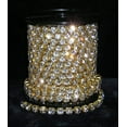 thumbnail image 1 of 28SS Rhinestone Chain - Crystal - Gold Plated, 1 of 2