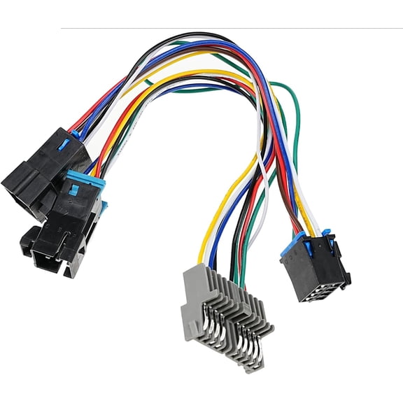 16233143 AC Heater Climate Temperature Control Panel Wire Harness Fit for Chevy Silverado Suburban GMC 1995, Without Rear DEFROST Option (Convert 1996-1999 Unit in Your 1995 Vehicle)