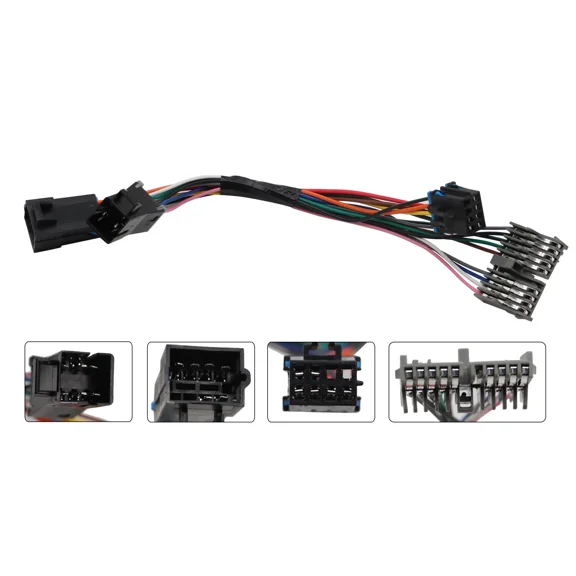 16233143 AC Heater Climate Temperature Control Panel Wire Harness Fit for Chevy Silverado Suburban GMC 1995, Without Rear DEFROST Option (Convert 1996-1999 Unit in Your 1995 Vehicle)