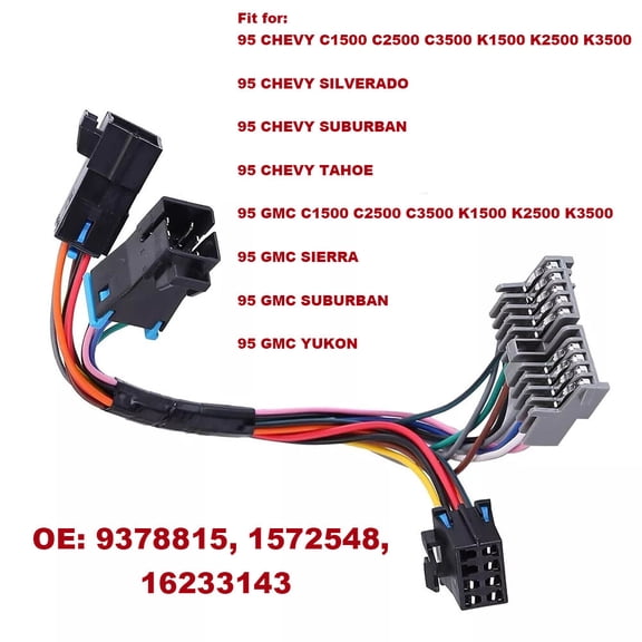 16233143 Heater Climate Temperature Control Adapter Wire For Chevy Silverado USA