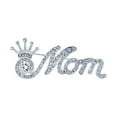thumbnail image 1 of #16266 - Scripted Crown Mom Pin, 1 of 3