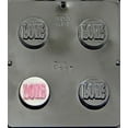 thumbnail image 1 of 1627 "Love" Oreo Cookie Chocolate Candy Mold, 1 of 1