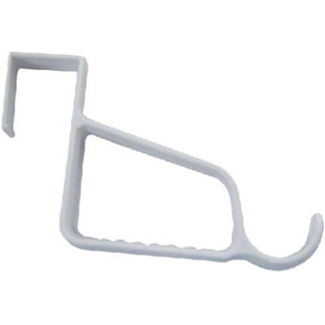 16301 White Plastic Over The Door Hanger Valet