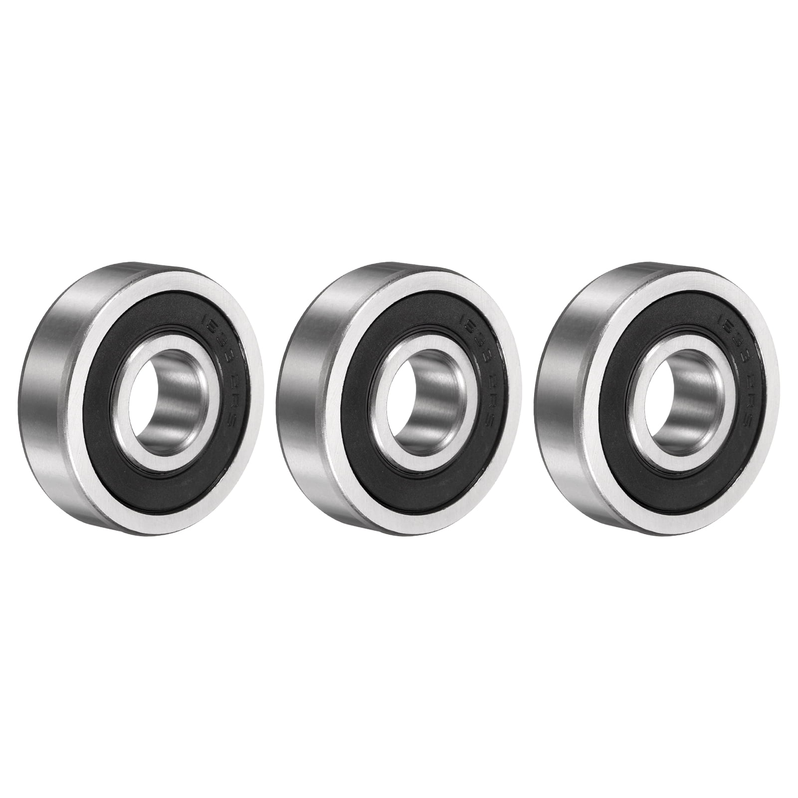 1633-2RS Cuscinetto A Sfera 5/8" X 1-3/4" X 1/2" 1633 2RS Gomma - Foto 3