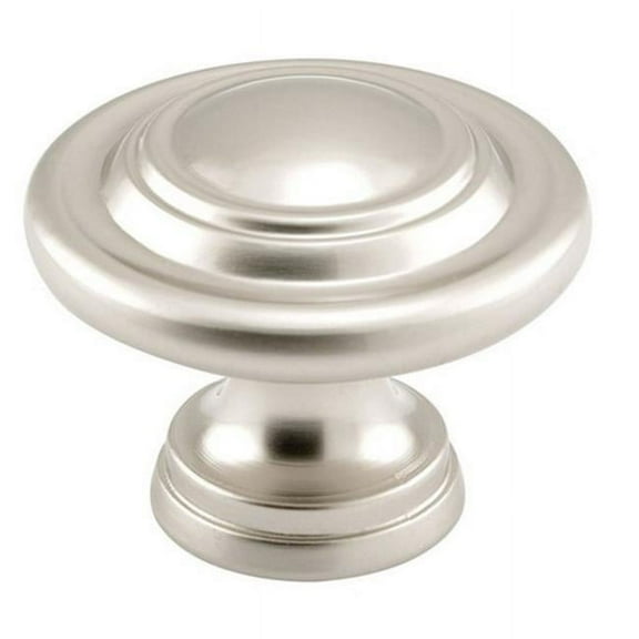 163320 1.75 in. D Bi-Fold Door Knob In Satin nickel plated