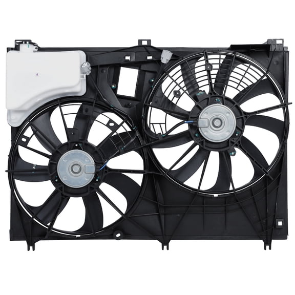 163610P210 Engine A/C Condenser Radiator Cooling Dual Fan Assembly For 2014-2019 Toyota Highlander