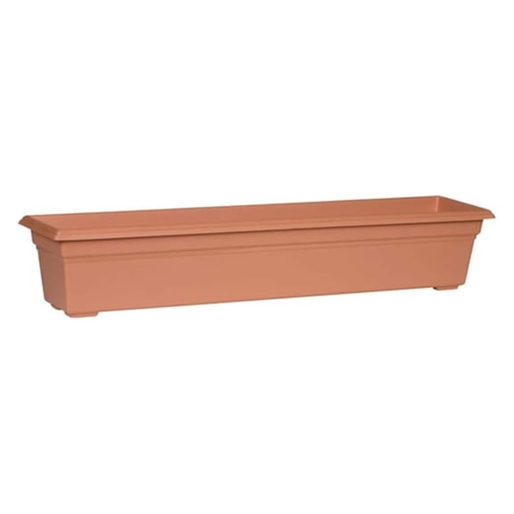 16365 Countryside Flower Box Planter, 36-Inch, Terracotta