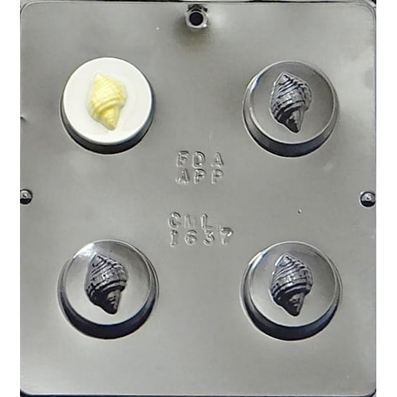 1637 Sea Shell Oreo Cookie Chocolate Candy Mold