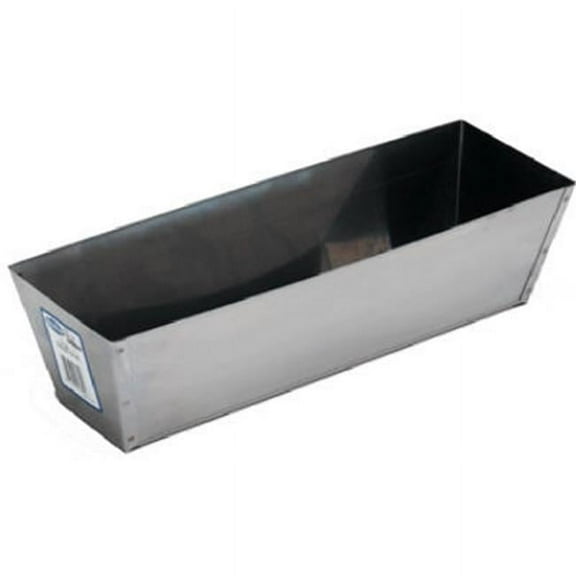 16390 12 in. Stainless Steel Drywall Mud Pan