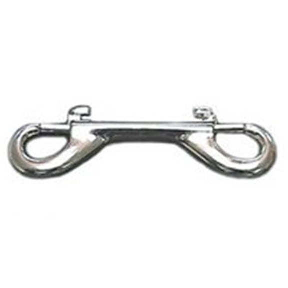 163B 4.75 In. Polished Double End Bolt Snaps