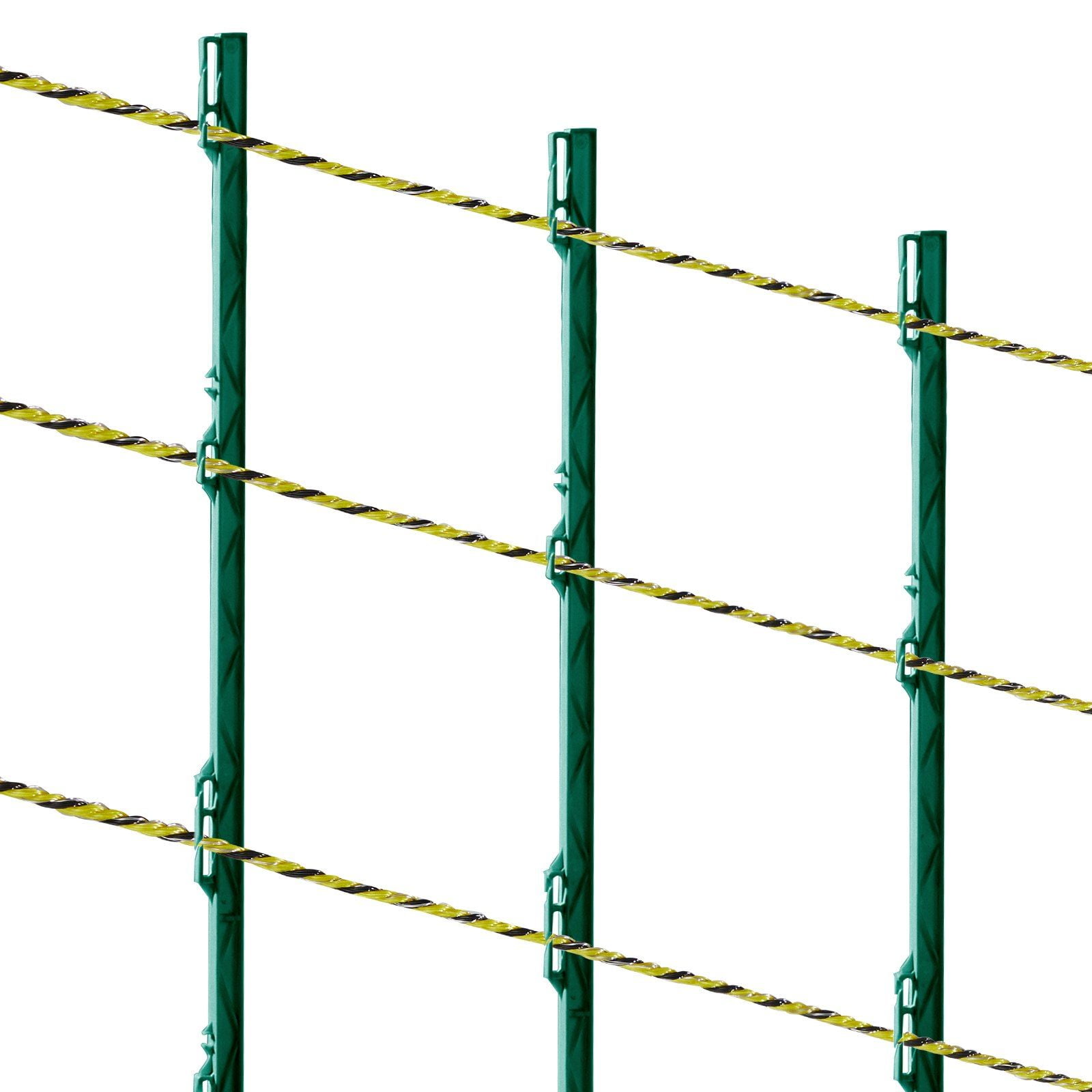1640Ft Heavy Duty Non-Slip Electric Fence Polywire 500m Pasture Livestock Fence for Horse, Cattle and Sheep