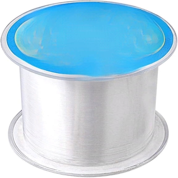 1641 Ft Clear Fishing Line, Strong Fishing Wire Monofilament Invisible Nylon Fish String for Hanging Decorations Balloon Garland Crafts