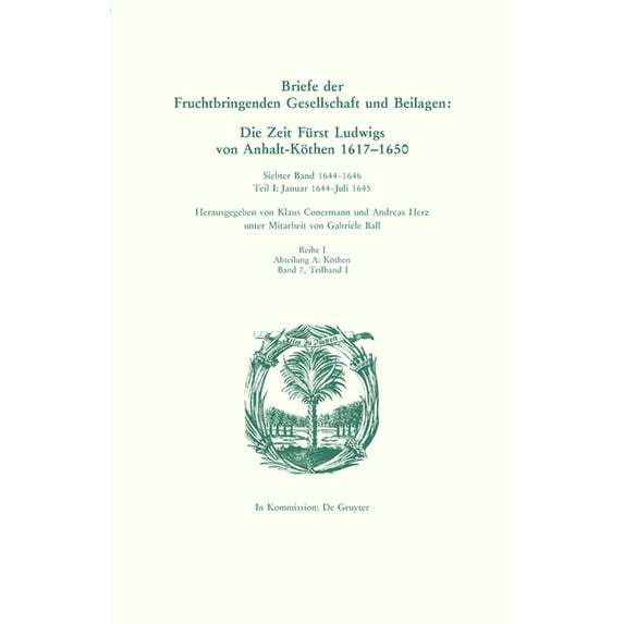 1644-1646: Teil I: Januar 1644 - Juli 1645, Teil II: August 1645 - Dezember 1646, (Hardcover)
