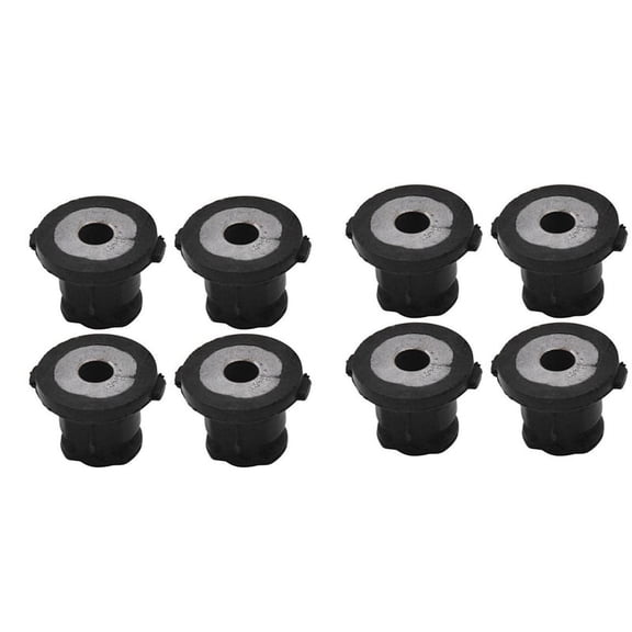 1644600029 Front Steering Rack Mount Bushing for W164 W251 GL320 R320 (2 Set 8 Pcs),2 Set x Steering Rack Mount Bushing,black