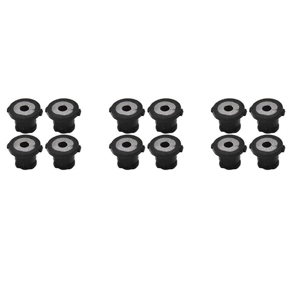 1644600029 Front Steering Rack Mount Bushing for W164 W251 GL320 R320 (3 Set 12 Pcs),3 Set x Steering Rack Mount Bushing,black