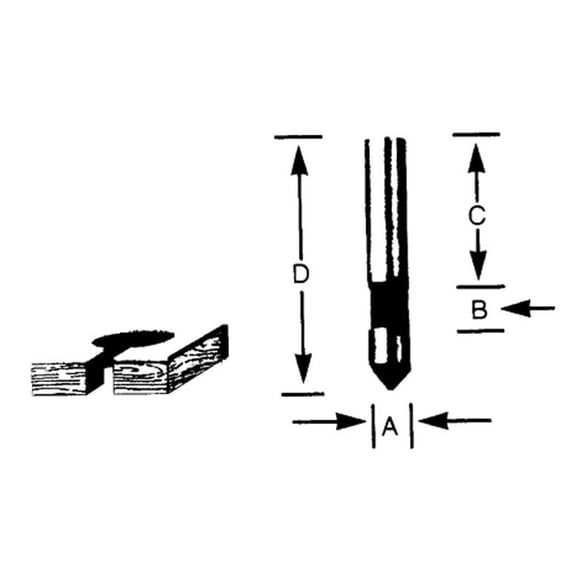 1647p Drill-Out Micro Extractor #8 (4mm) (164p)
