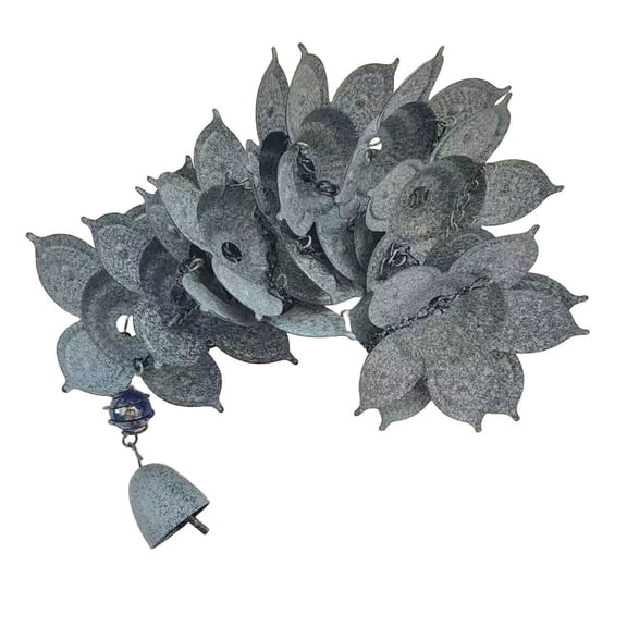 164Cm Creative Lotus Rain Chain Metal Rain Catcher For Gutter Roof Rainwater Chain Downspout Tool Outdoor Decor