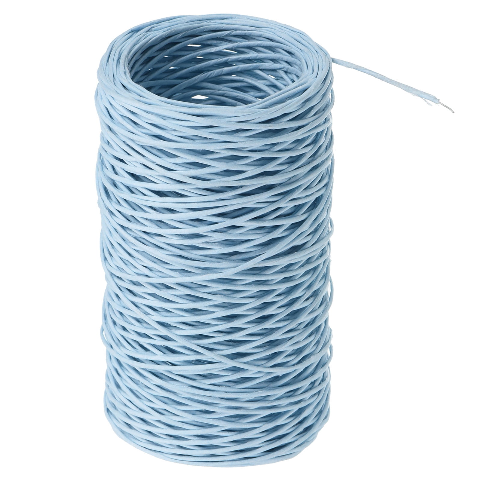 164ft Floral Bind Wire Wrap Twine 1mm Florist Wire Iron Wire Paper Covered Vine Yellow, Women's, Size: Medium