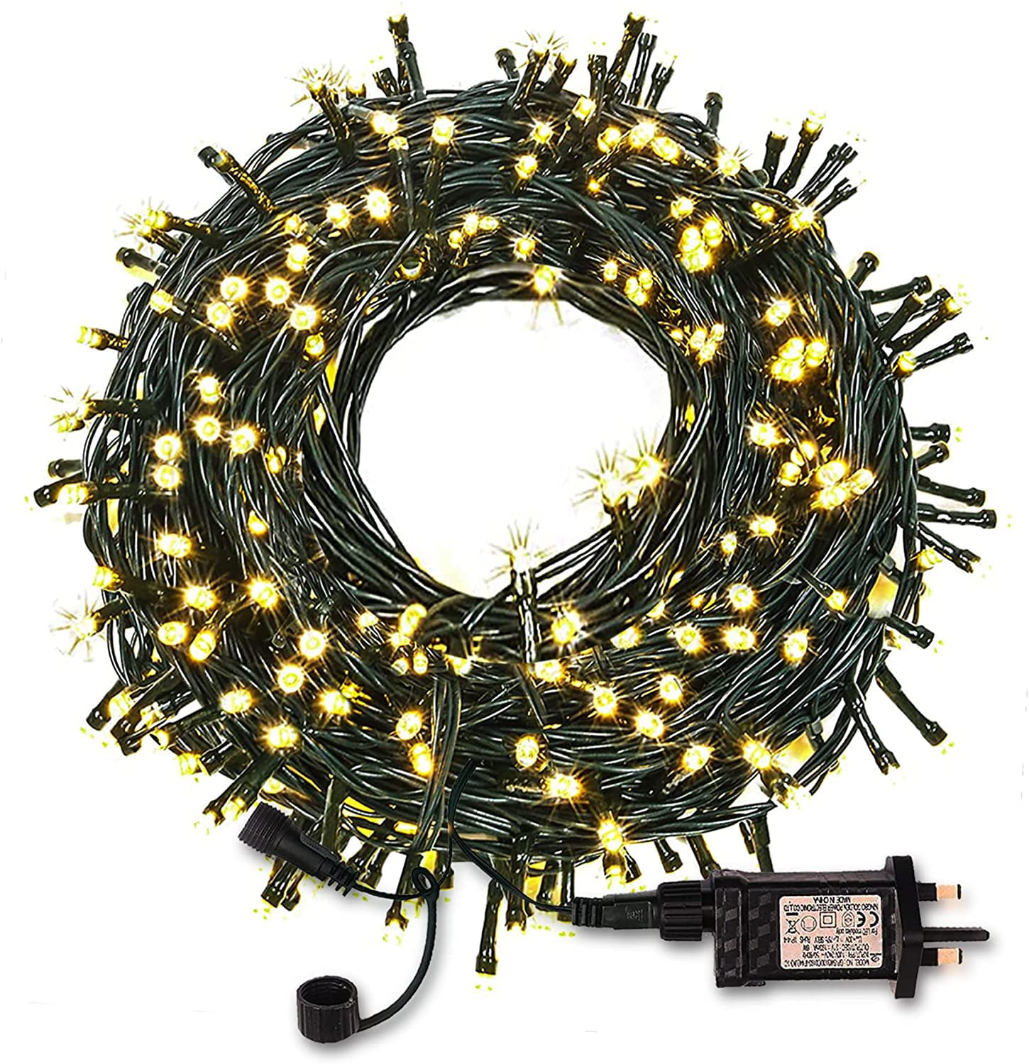 ITICdecor Fairy String Light 4Pack 10M100 LED USB Plug in Copper Wire  String Lights Remote Control for Indoor Outdoor Bedroom Christmas Xmas  Halloween Party Decorations (Multi-Colored) 