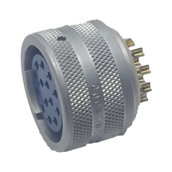 165-30-1000 Connector Circular SKT 14 POS ST Cable Mount 14 Terminal 1 Port, MIL-C-5015