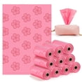 thumbnail image 1 of 165 Pcs On-The-Go Sanitary Napkin Disposal Bags Cherry Blossom Scented, with Dispenser, Pink Disposable feminine Period Disposal Bags, 1 of 1