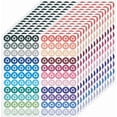 thumbnail image 1 of 1650Pcs Trash Planner Stickers 0.5" Diameter Small Recycle Logo Icon Stickers for Reminding People to Separate and Recycle Waste Properly (15 Sheets 110Pcs/Sheet) Mixed ColorDIY, 1 of 6
