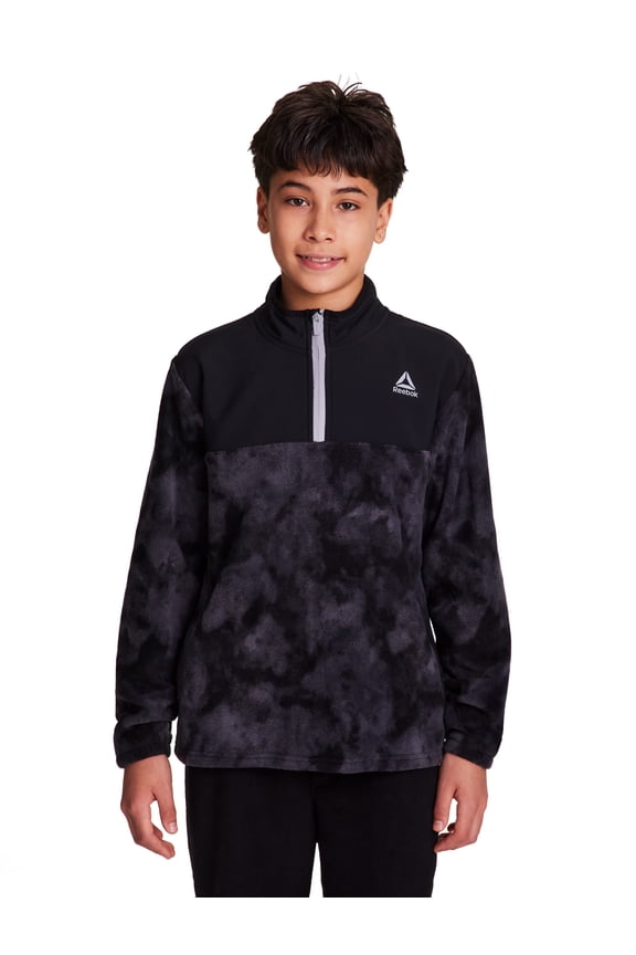 Boy's Athletic Polar Fleece Pullover Hoodie, Sizes 4-18