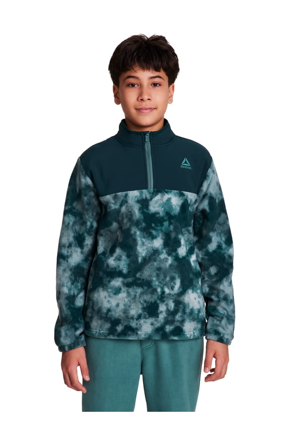 Boy's Athletic Polar Fleece Pullover Hoodie, Sizes 4-18