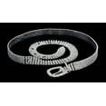 thumbnail image 1 of #16528 - 5 Row Adjustable Stretch Rhinestone Belt fits 32"-45" Waists, 1 of 2