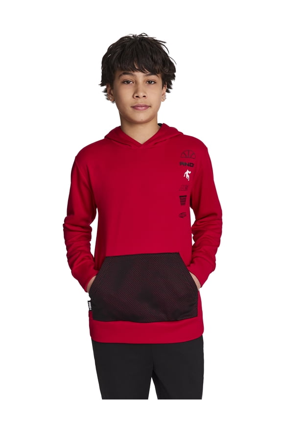 Boy's Athletic Buzzer Beater Pullover Hoodie, Sizes 4-18