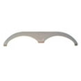 thumbnail image 1 of 1655 Forest River Cardinal Fifth Wheel Travel Trailer Fender Skirt - Polar White, 1 of 1