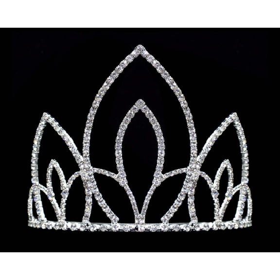 #16579 - Ancient Sovereign Tiara with Combs - 4.5"