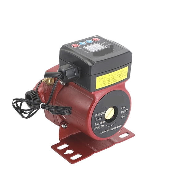 165W Temperature Control Automatic Central Heating Circulating Pump 220 Household Heating Hot Water Circulation Pump ,Low Noise