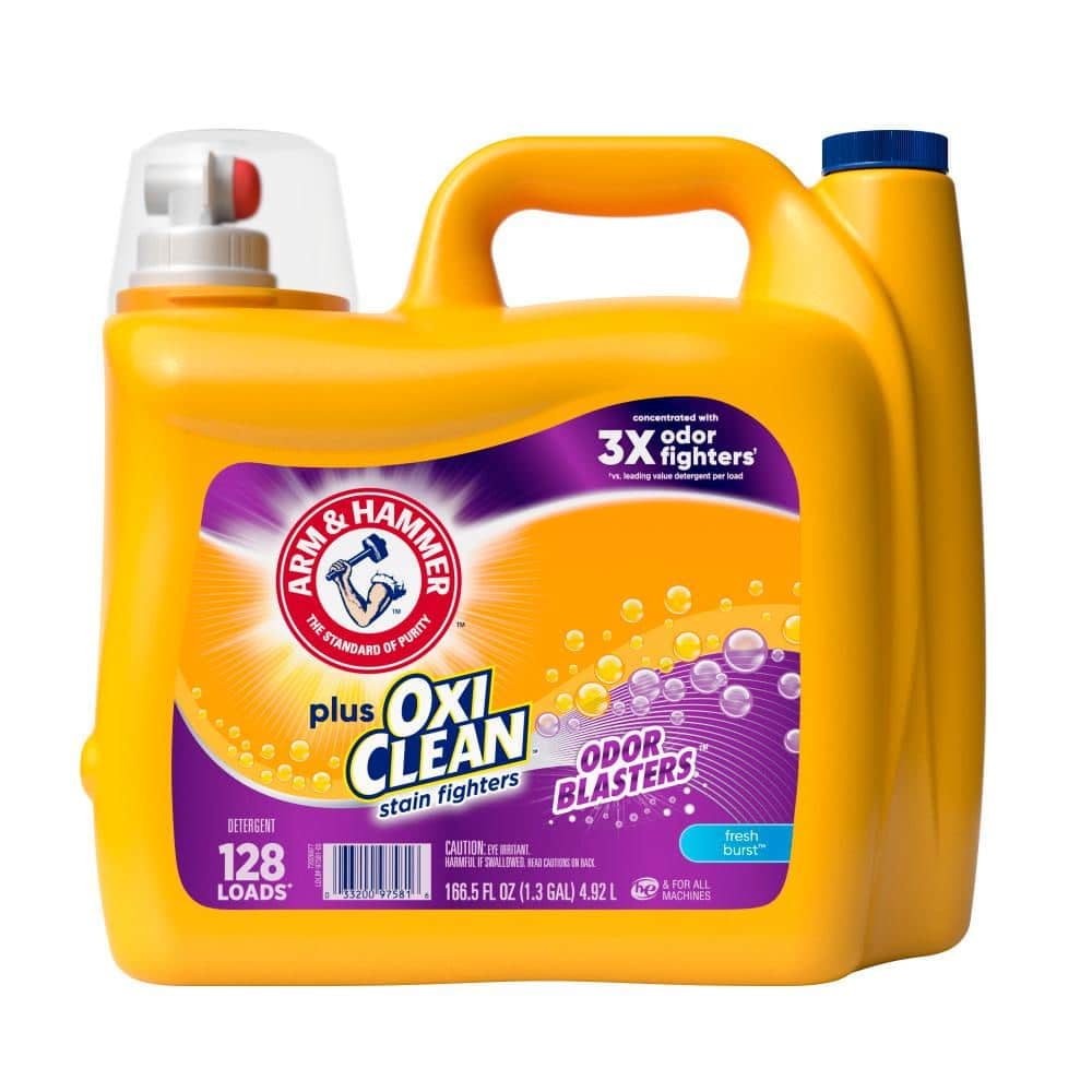 Arm & Hammer Fresh Burst Liquid Laundry Detergent 166.5 fl oz