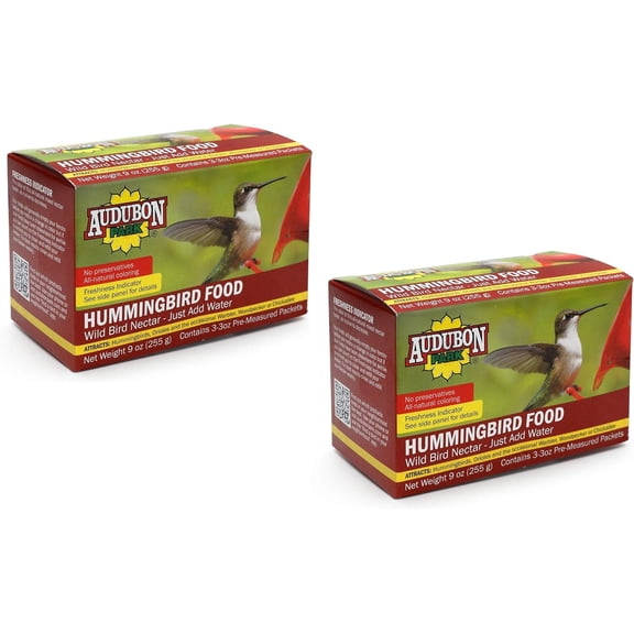 1661 Hummingbird Food Nectar Powder, 2 Pack (Total 18 oz)