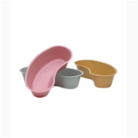 166329-CS 9 in. Emesis Single Pt Use Plas Basin, Gray - Pack of 250