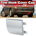 thumbnail image 1 of 1668852323 Rear Bumper Tow Hook Cover Cap Sliver For Mercedes-GLS/GLE/GL 2013-18, 1 of 5