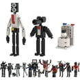 thumbnail image 1 of 167 PCS Toilet Game Action Figure Building Blocks Set,Toilet Toys Speaker Man Camera Man TV Man Game Model Toys Anime Adventure Toys Gift for Kids and Friends, 1 of 15