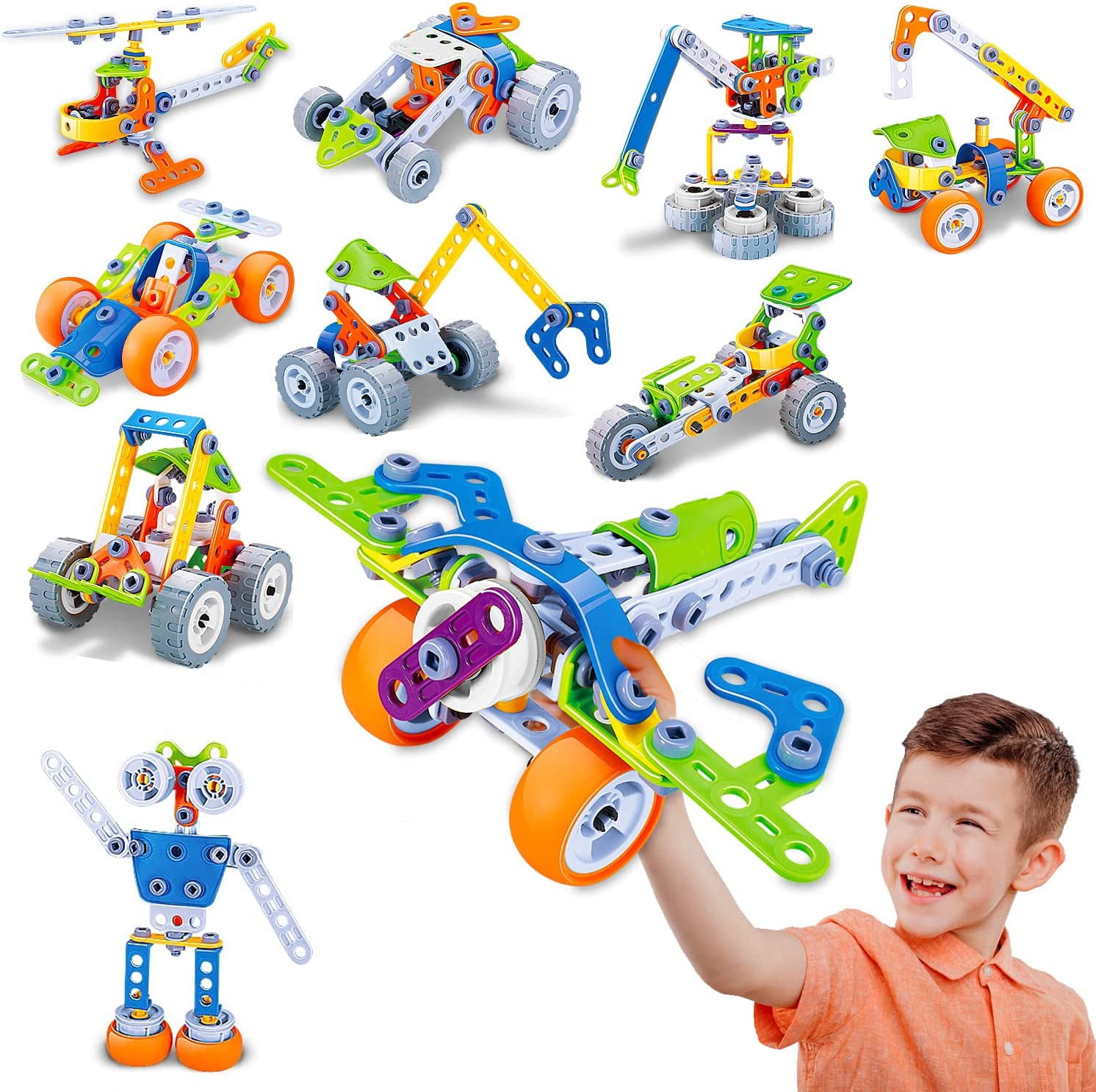 167 Piece STEM Building Toys Kit For Boys Ignite Creativity And 167-piece-stem-building-toys-kit-for-boys-ignite-creativity-and
