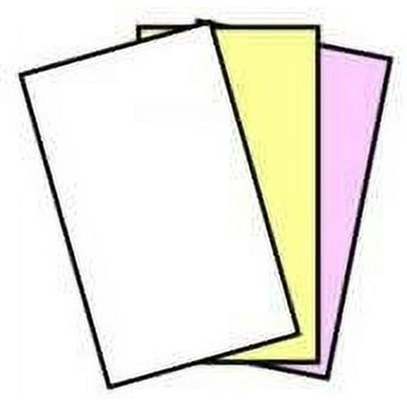 167 Sets NCR Paper, 3 Part, Legal Size Reverse Collated Carbonless Paper 501 Sheets - 3 Part NCR Item # 5902
